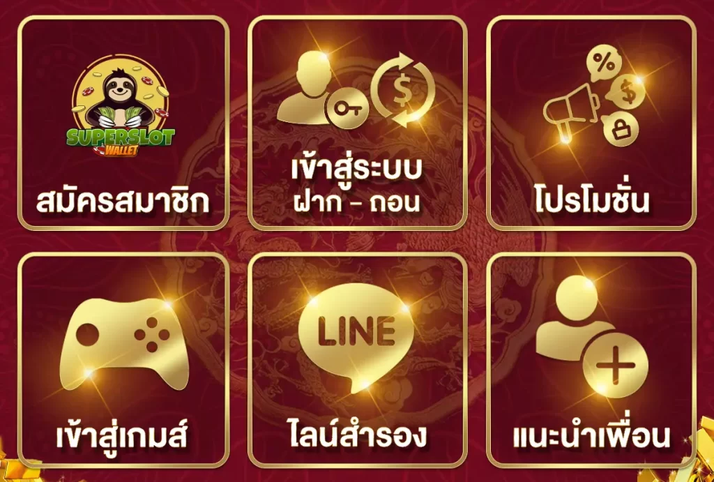 การสมัครสมาชิกกับ Superslot Wallet Net